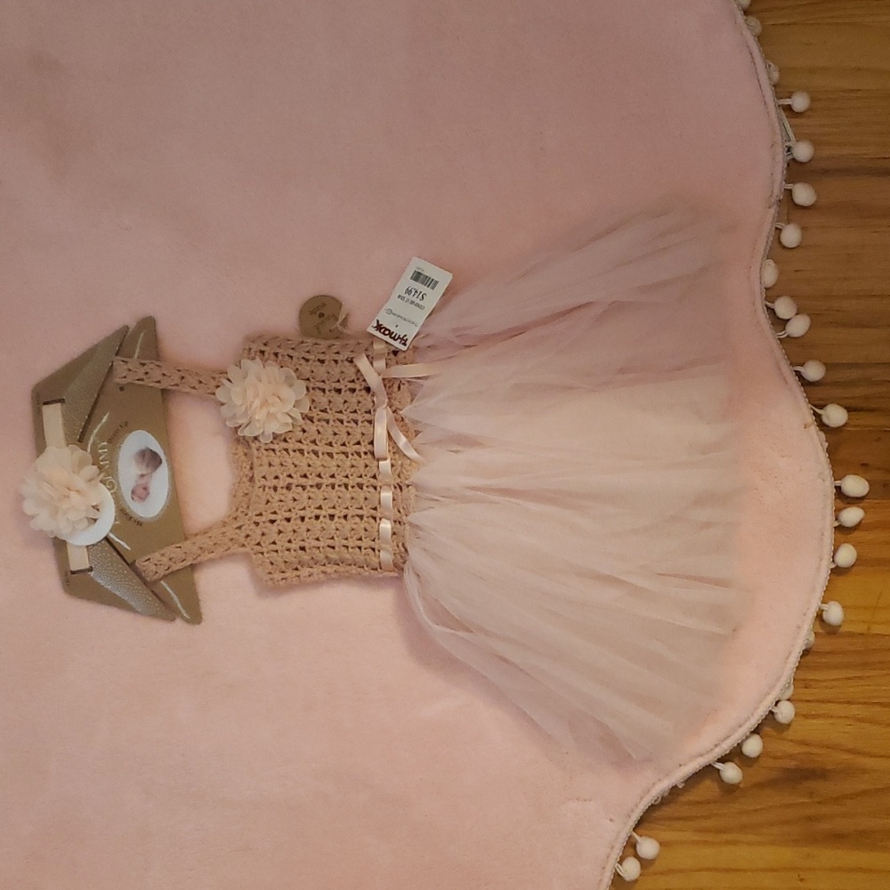 Adorable baby girl birthday dress
